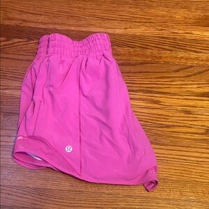 lululemon athletica Vibrant Pink Athletic Shorts